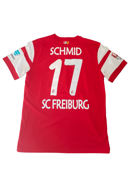 SC Freiburg 2014-2015 SCHMID #17 SwissFootballShirts