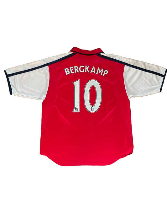 Arsenal 2000-2002 BERGKAMP #10 SwissFootballShirts