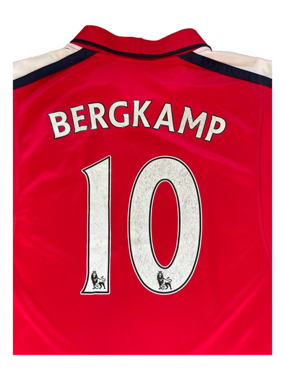 Arsenal 2000-2002 BERGKAMP #10 SwissFootballShirts