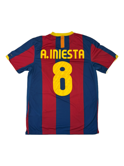 Barcelone 2010-2011 INIESTA #8 SwissFootballShirts