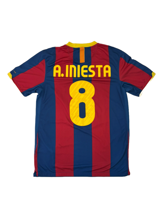 Barcelone 2010-2011 INIESTA #8 SwissFootballShirts