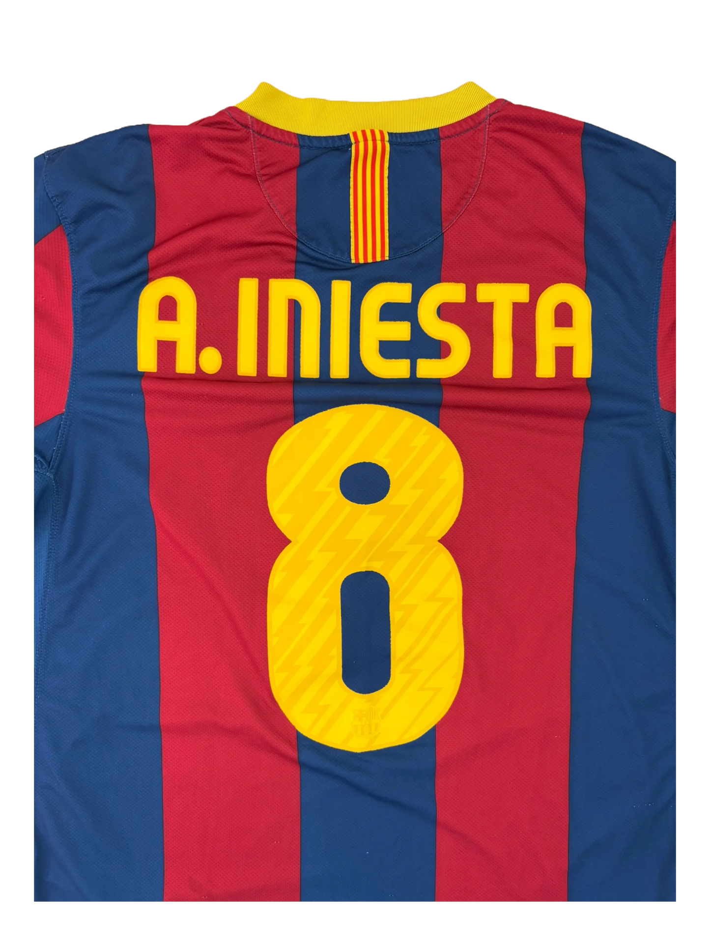 Barcelone 2010-2011 INIESTA #8 SwissFootballShirts