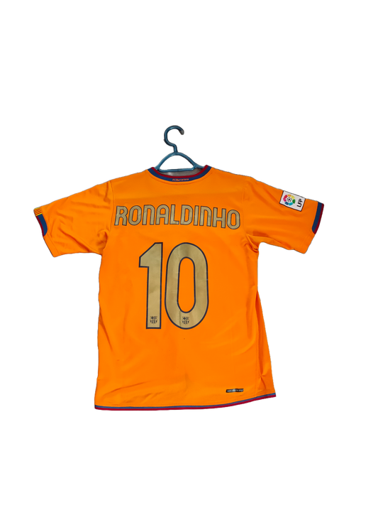 Barcelone 2006-2007 RONALDINHO #10 SwissFootballShirts